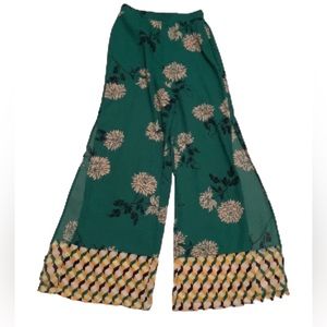FOREVER 21 Boho Sizez 3X Palazzo Floral Pants